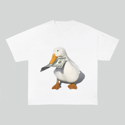 DUCK HEAVY WEIGHT COTTON TEE-9311