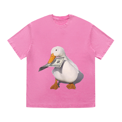 DUCK HEAVY WEIGHT COTTON TEE-9311