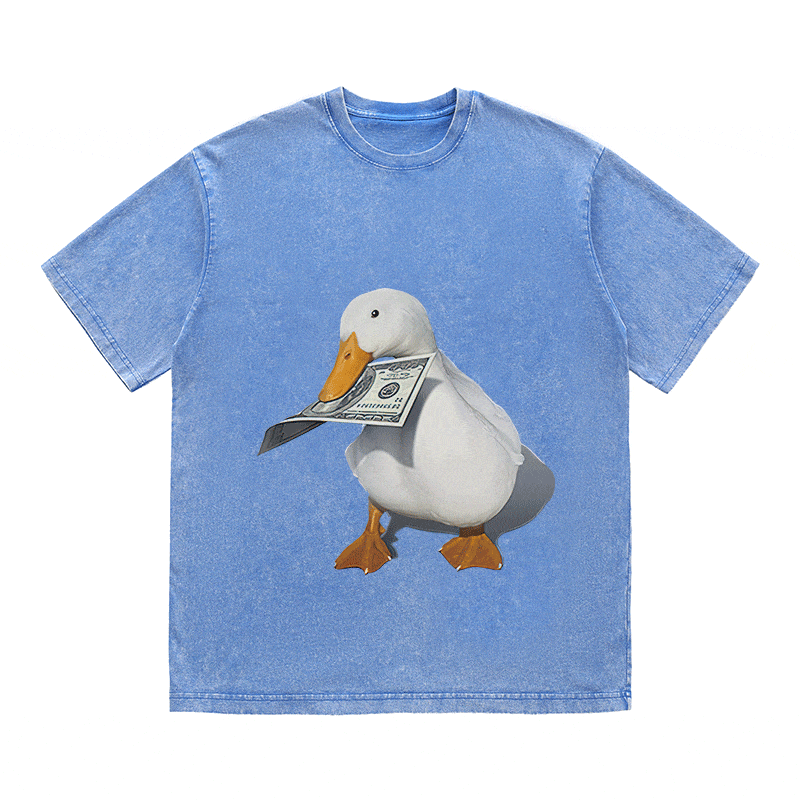DUCK HEAVY WEIGHT COTTON TEE-9311