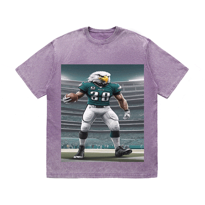 EAGLES HEAVY WEIGHT COTTON TEE-8800