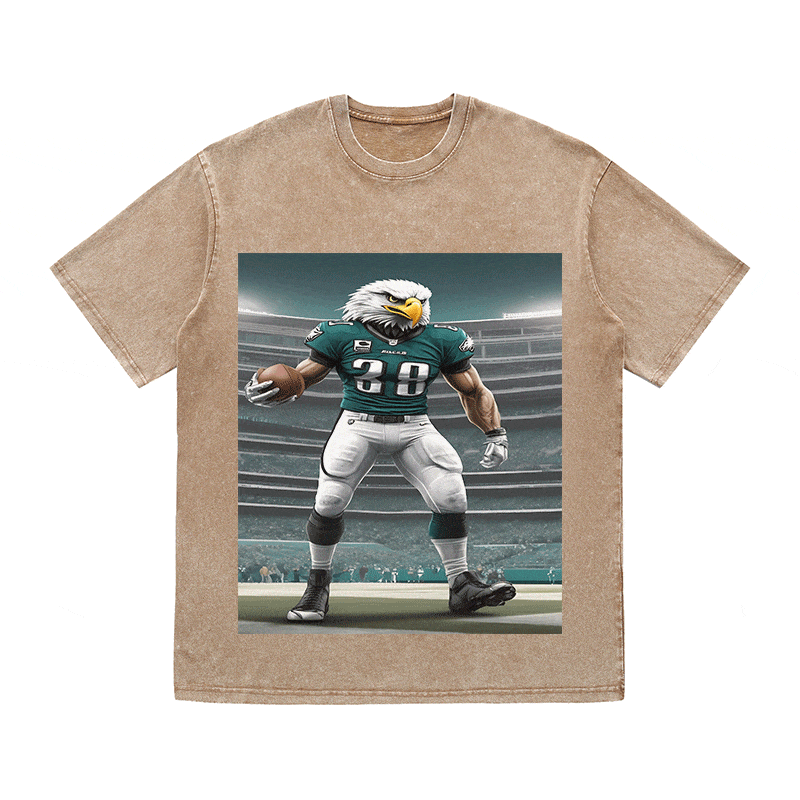 EAGLES HEAVY WEIGHT COTTON TEE-8800