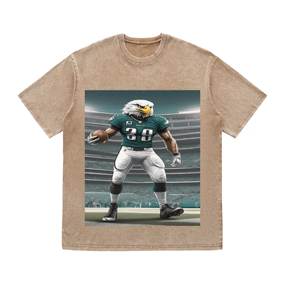 EAGLES HEAVY WEIGHT COTTON TEE-8800