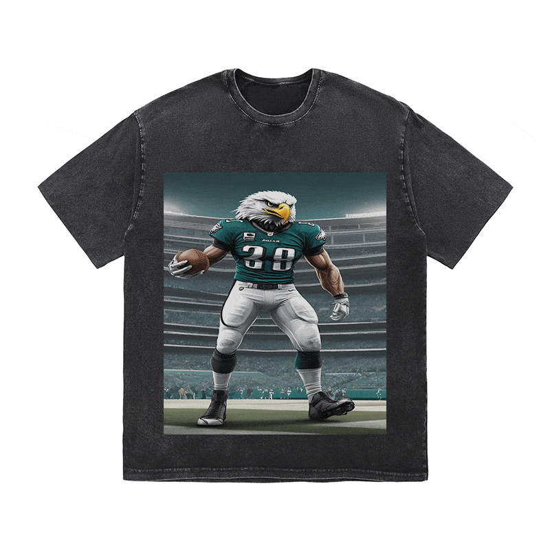 EAGLES HEAVY WEIGHT COTTON TEE-8800