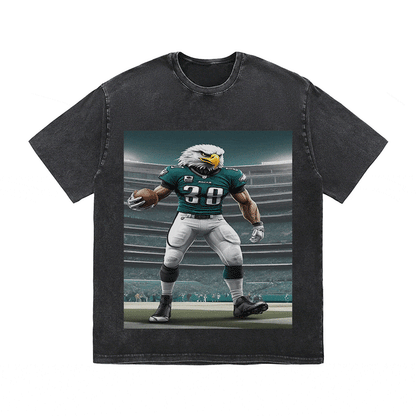EAGLES HEAVY WEIGHT COTTON TEE-8800
