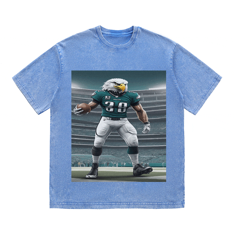 EAGLES HEAVY WEIGHT COTTON TEE-8800