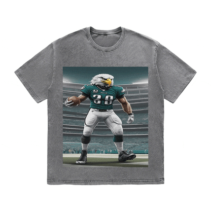 EAGLES HEAVY WEIGHT COTTON TEE-8800