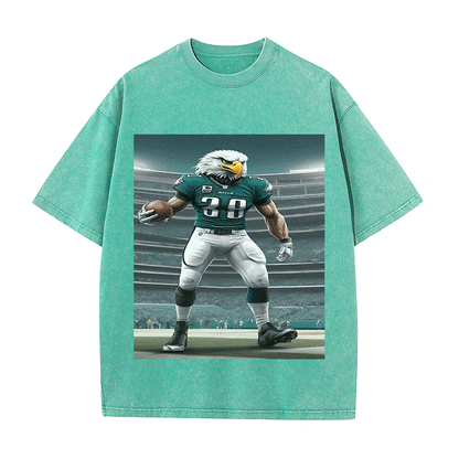 EAGLES HEAVY WEIGHT COTTON TEE-8800