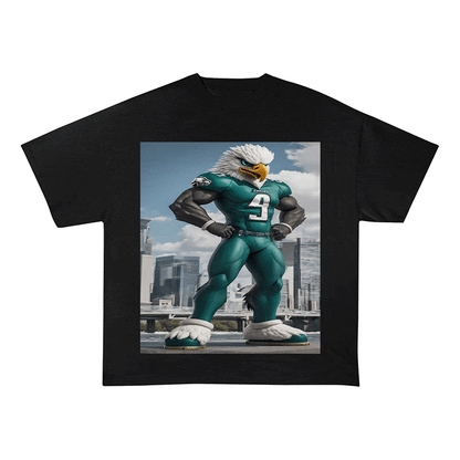EAGLES HEAVY WEIGHT COTTON TEE-8801
