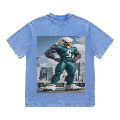 EAGLES HEAVY WEIGHT COTTON TEE-8801