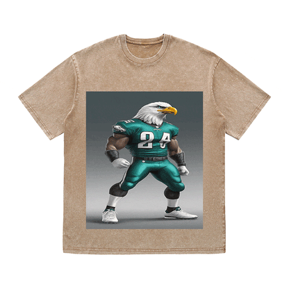 EAGLES HEAVY WEIGHT COTTON TEE-8802