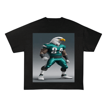EAGLES HEAVY WEIGHT COTTON TEE-8802