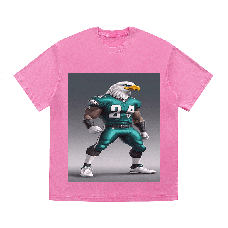 EAGLES HEAVY WEIGHT COTTON TEE-8802