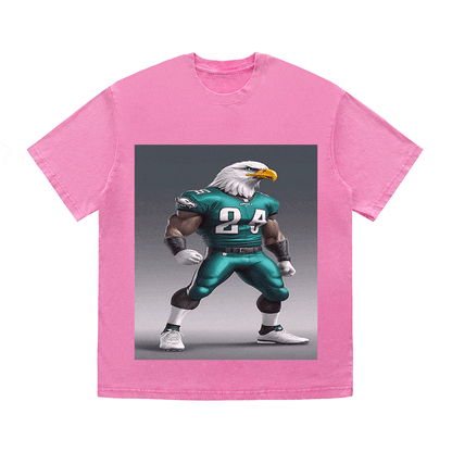 EAGLES HEAVY WEIGHT COTTON TEE-8802
