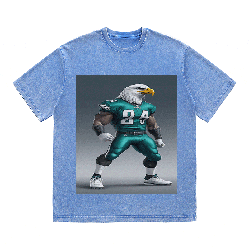 EAGLES HEAVY WEIGHT COTTON TEE-8802