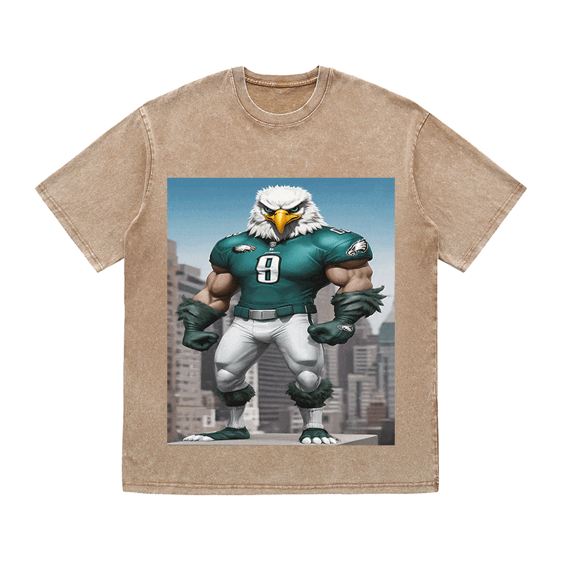 EAGLES HEAVY WEIGHT COTTON TEE-8803