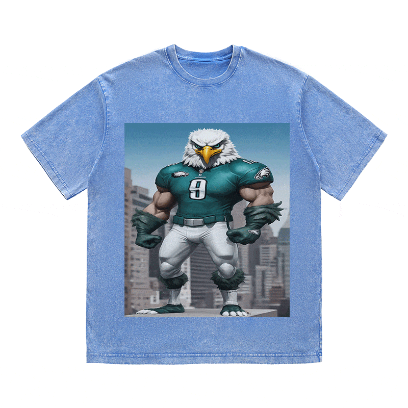 EAGLES HEAVY WEIGHT COTTON TEE-8803
