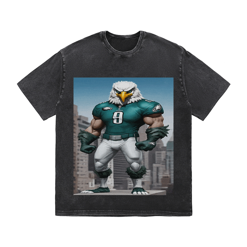 EAGLES HEAVY WEIGHT COTTON TEE-8803
