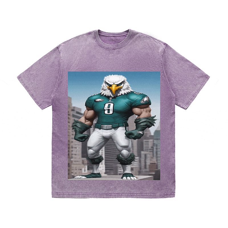 EAGLES HEAVY WEIGHT COTTON TEE-8803