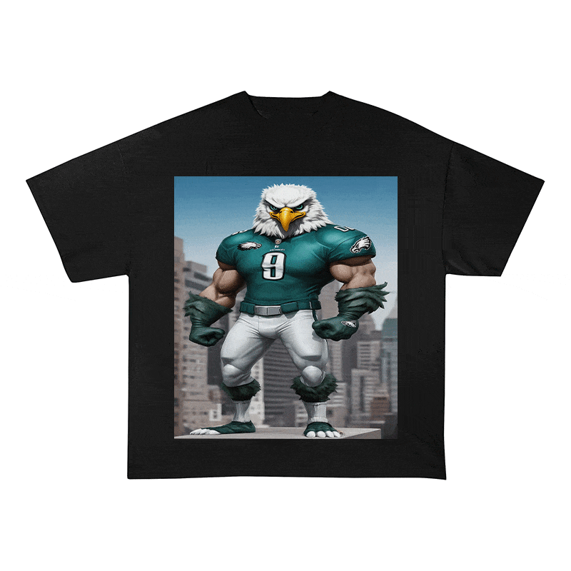 EAGLES HEAVY WEIGHT COTTON TEE-8803