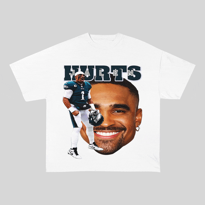 EAGLES HEAVY WEIGHT COTTON TEE-9066