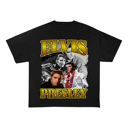 ELVIS HEAVY WEIGHT COTTON TEE-9124