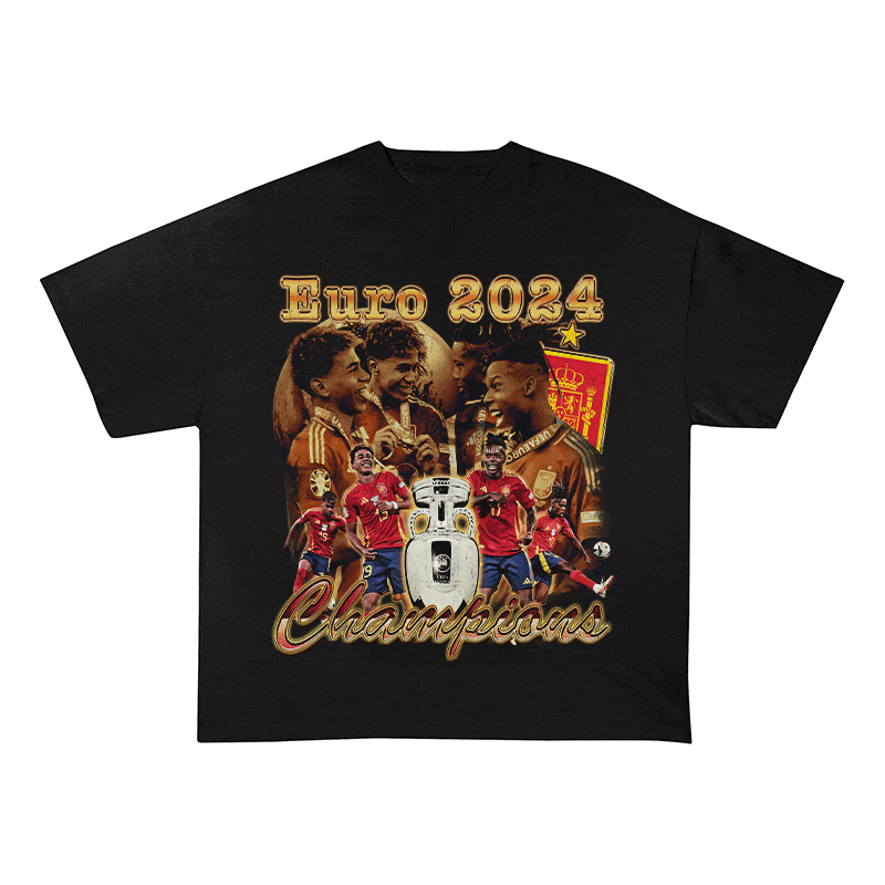 EURO 2024 HEAVY WEIGHT COTTON TEE-8959