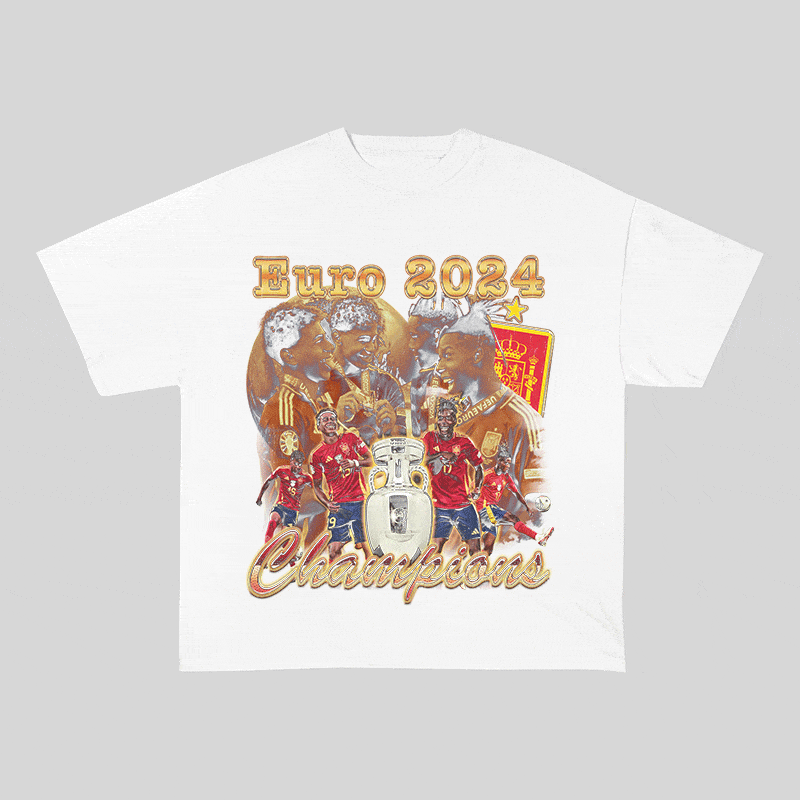 EURO 2024 HEAVY WEIGHT COTTON TEE-8959
