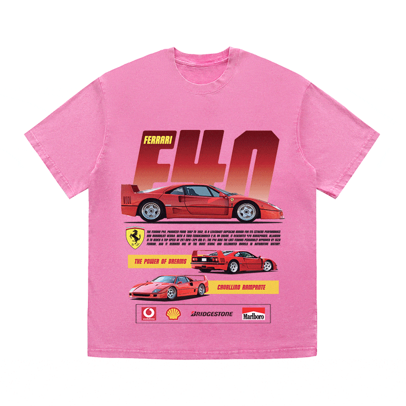 F40 HEAVY WEIGHT COTTON TEE-8844