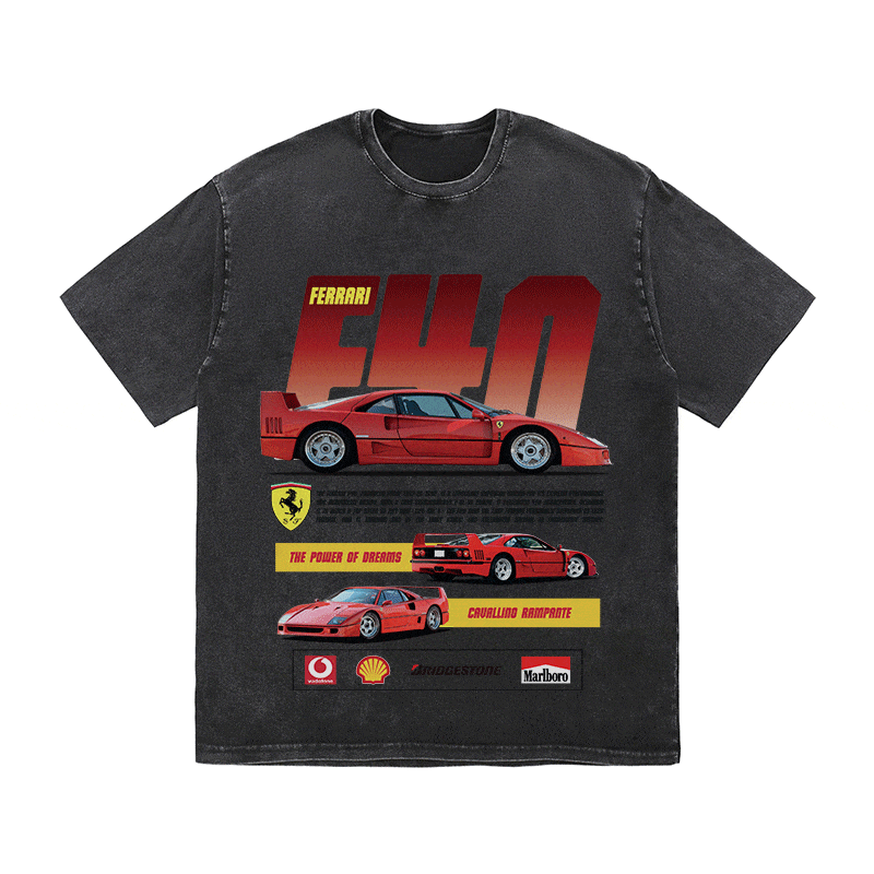 F40 HEAVY WEIGHT COTTON TEE-8844