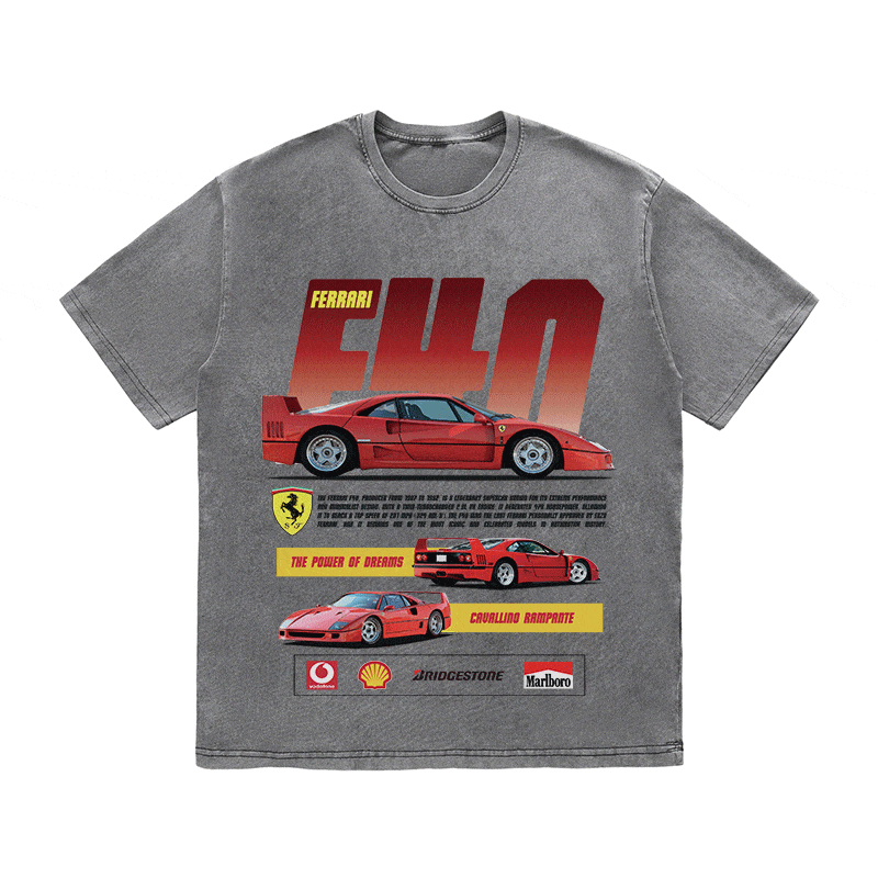 F40 HEAVY WEIGHT COTTON TEE-8844