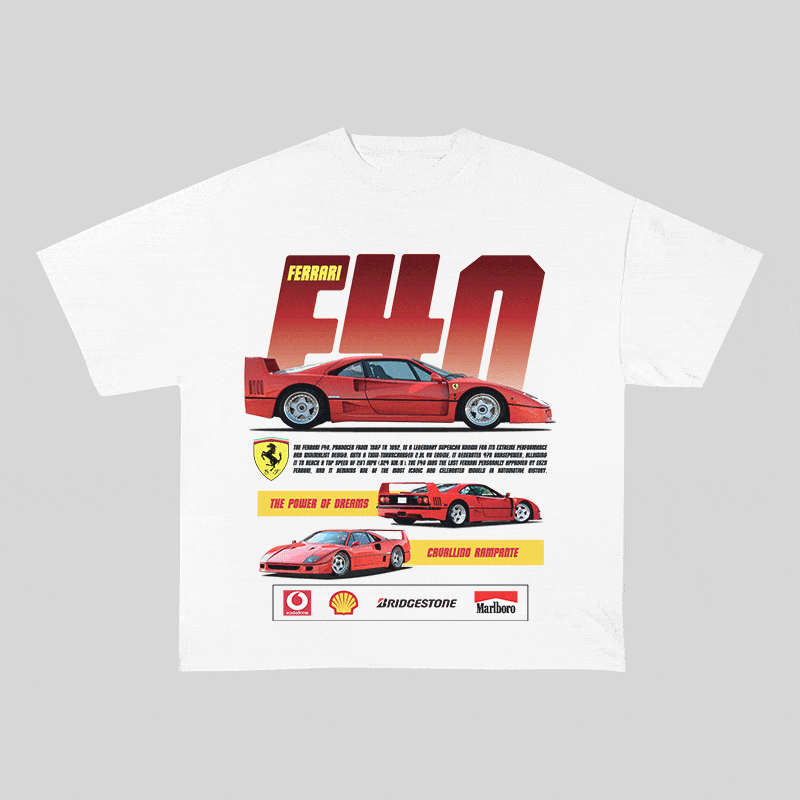 F40 HEAVY WEIGHT COTTON TEE-8844