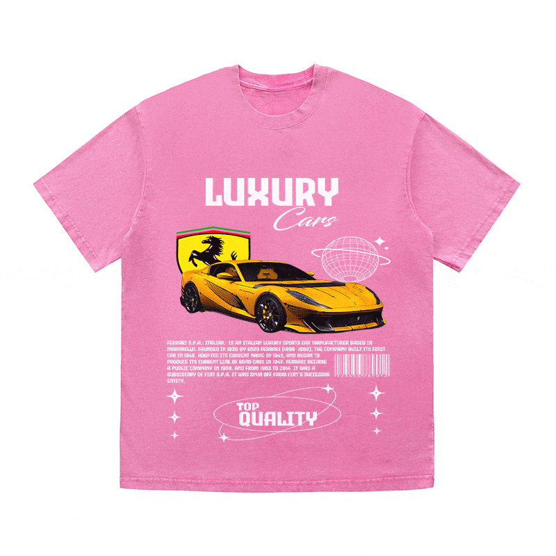 FERRARI HEAVY WEIGHT COTTON TEE-9095