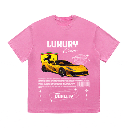 FERRARI HEAVY WEIGHT COTTON TEE-9095
