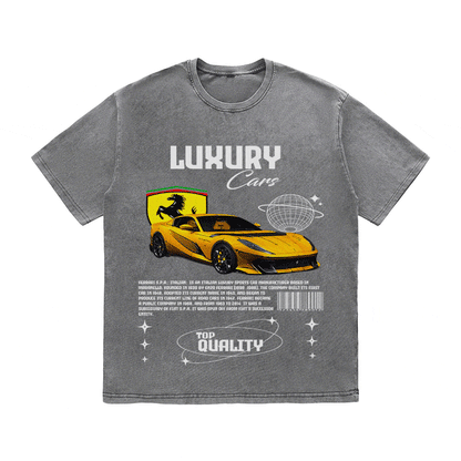 FERRARI HEAVY WEIGHT COTTON TEE-9095