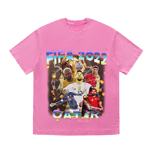 FIFA 2022 HEAVY WEIGHT COTTON TEE-9156