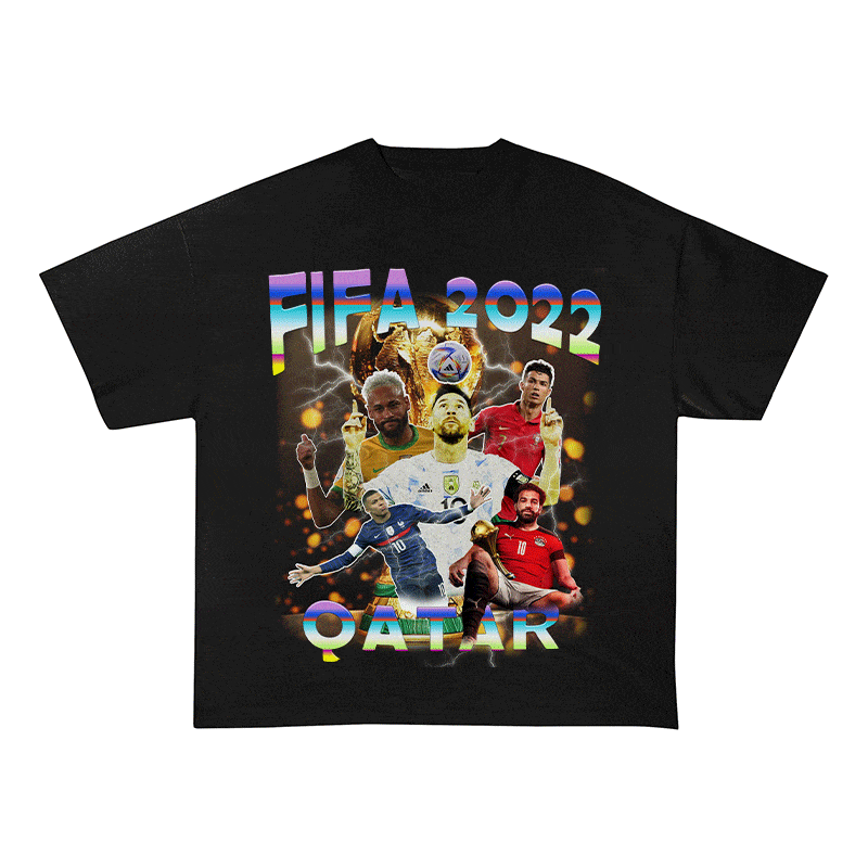 FIFA 2022 HEAVY WEIGHT COTTON TEE-9156