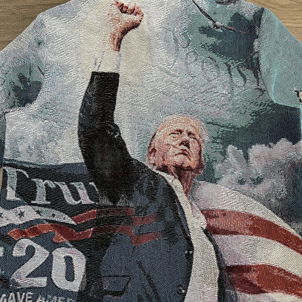 FIGHT US TAPESTRY TEE