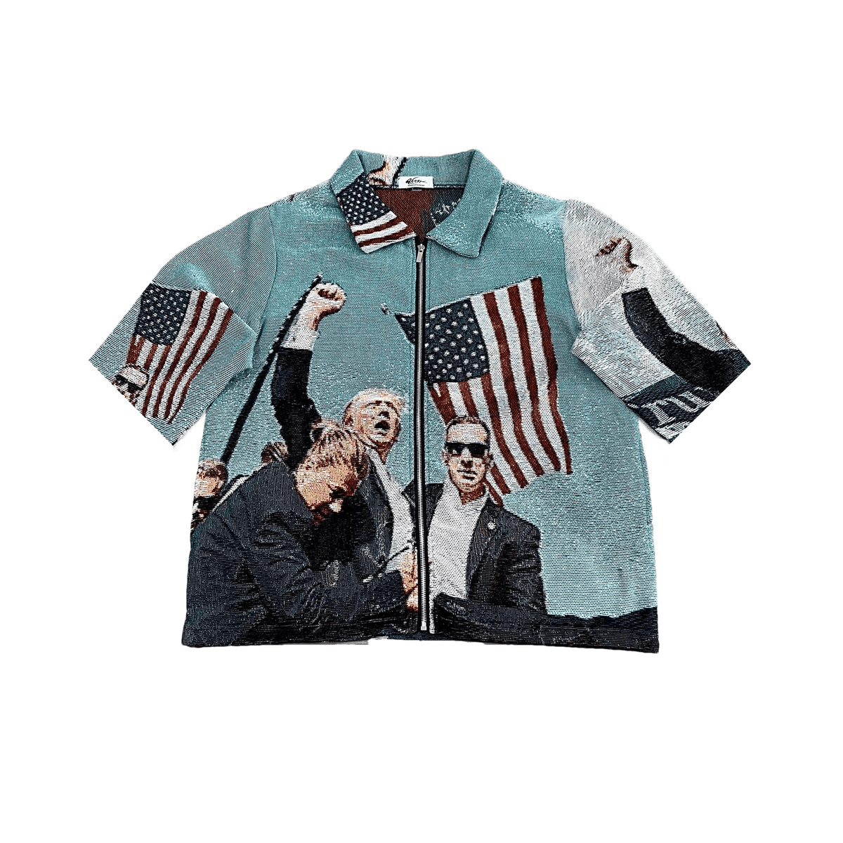 FIGHT US TAPESTRY TEE