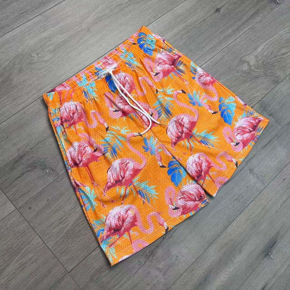 FLAMINGO MESH SHORTS-8746