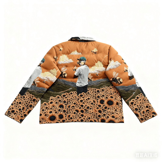 FLOWER BOY TAPESTRY COAT