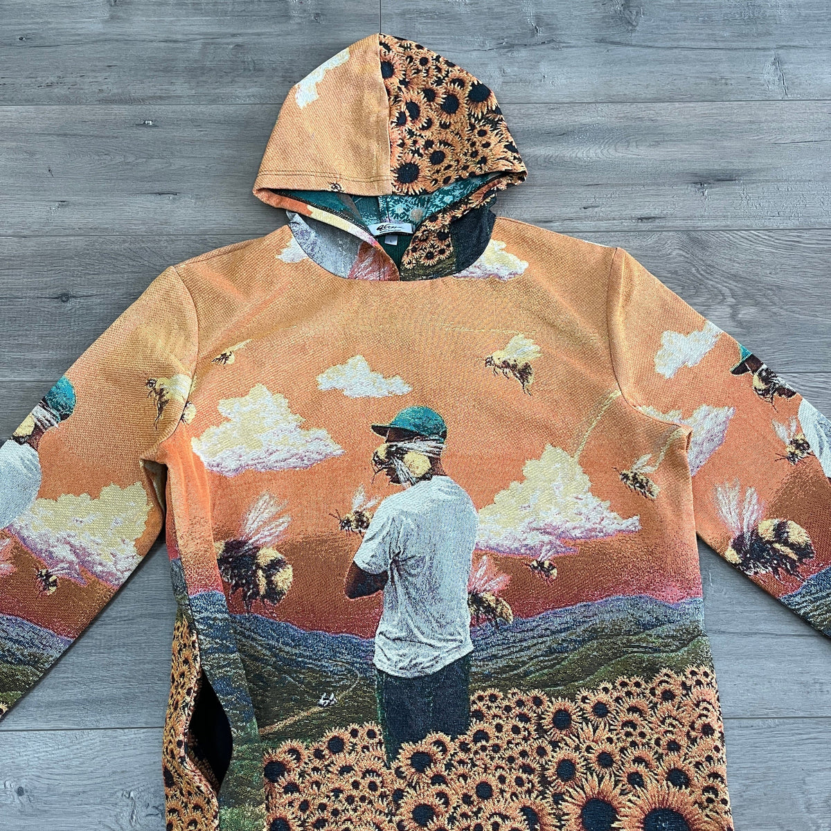 FLOWER BOY TAPESTRY HOODIE