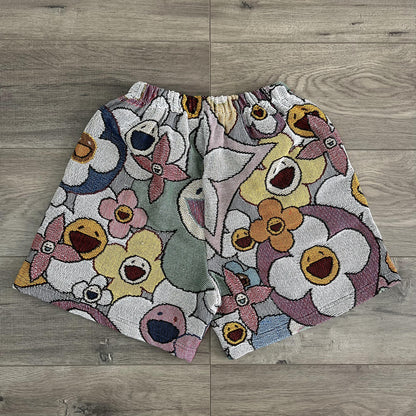 FLOWER TAPESTRY SHORT