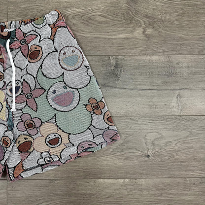 FLOWER TAPESTRY SHORT