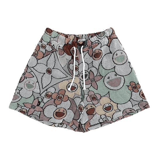 FLOWER TAPESTRY SHORT