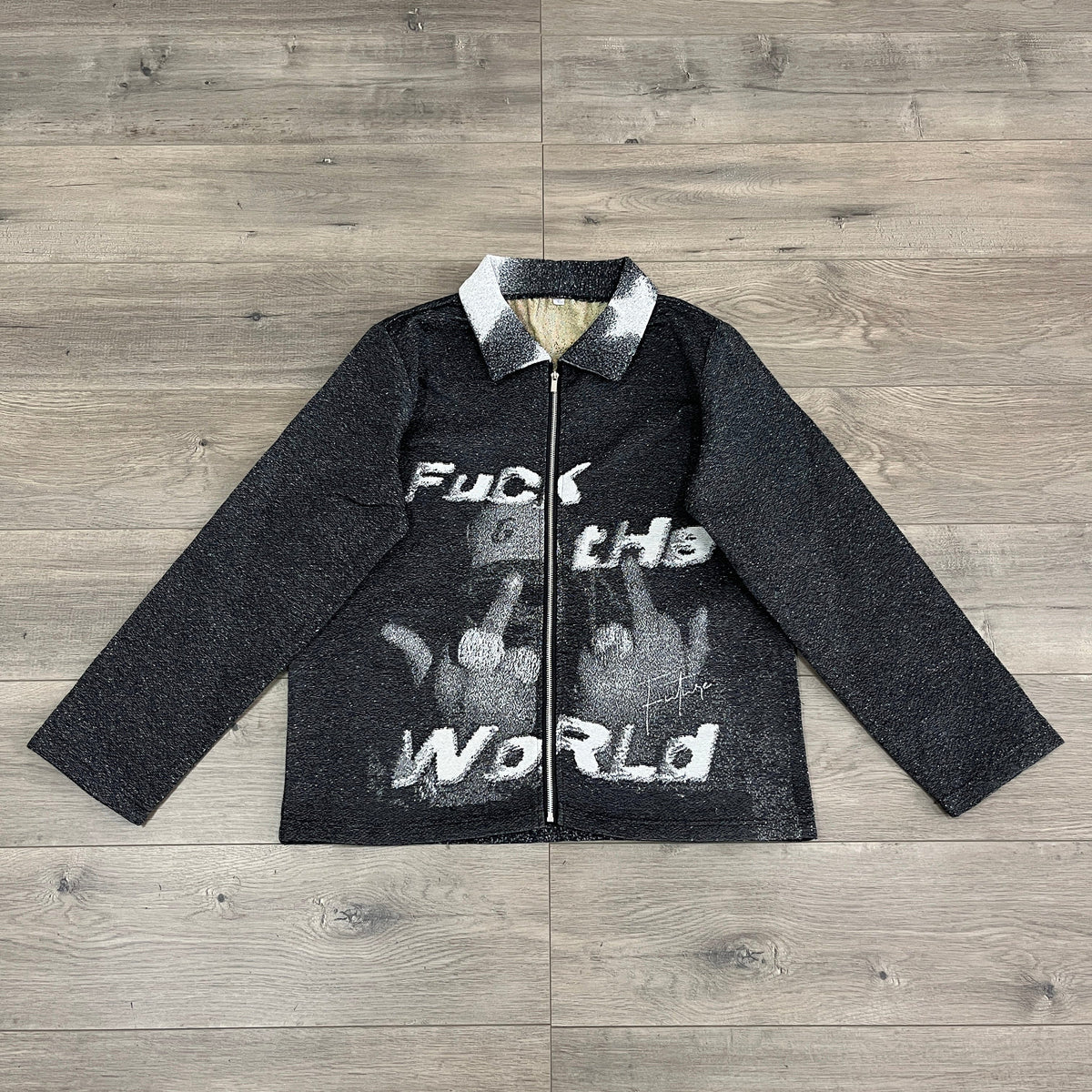 FXXK THE WORLD TAPESTRY JACKET