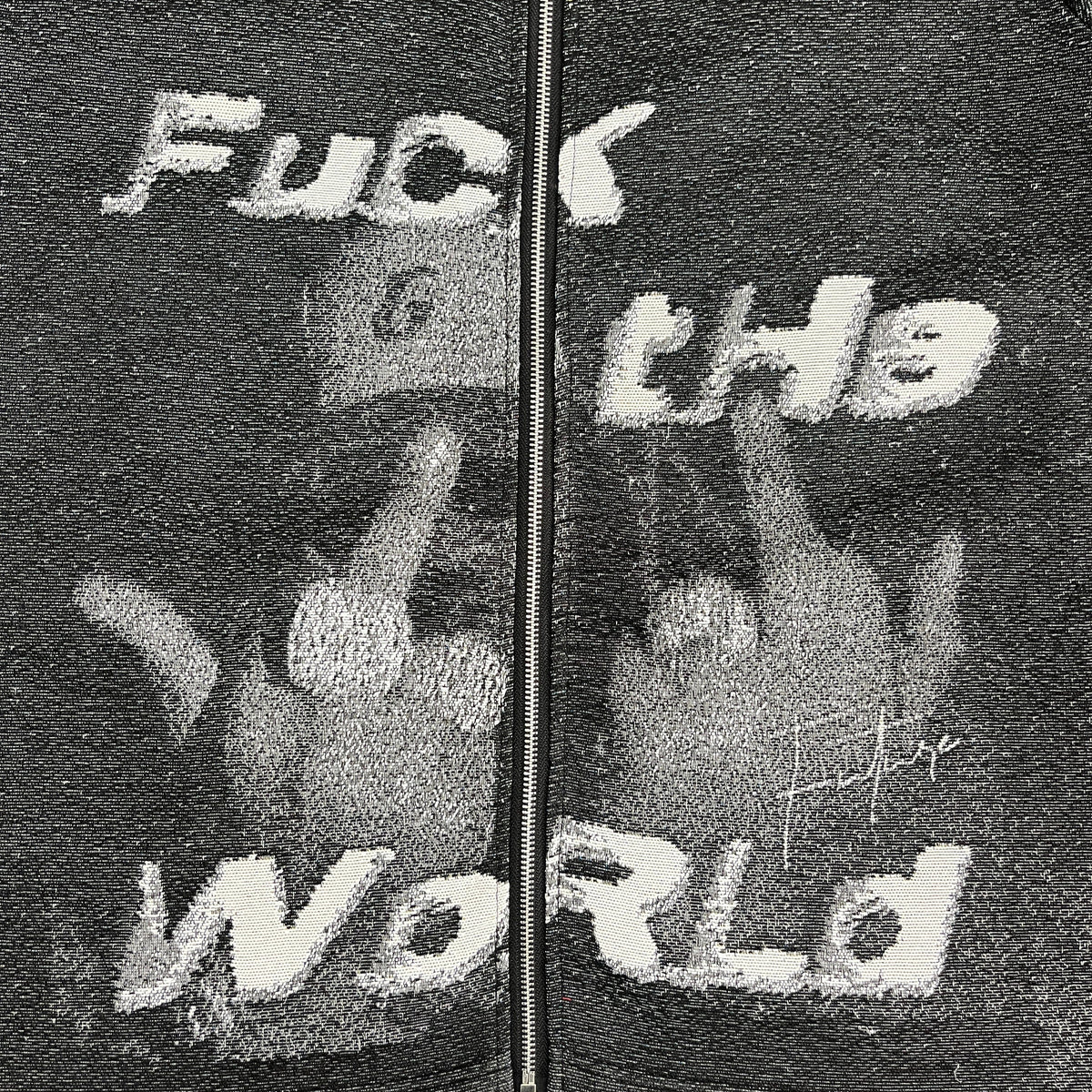 FXXK THE WORLD TAPESTRY TEE