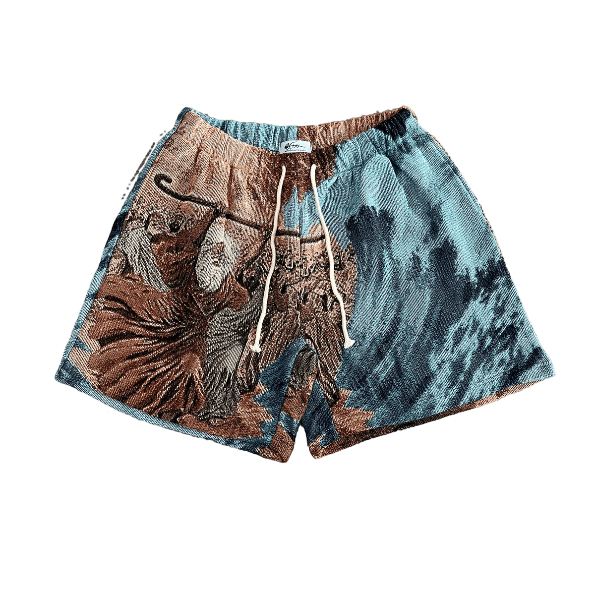 GOD'S KINGDOM TAPESTRY SHORTS