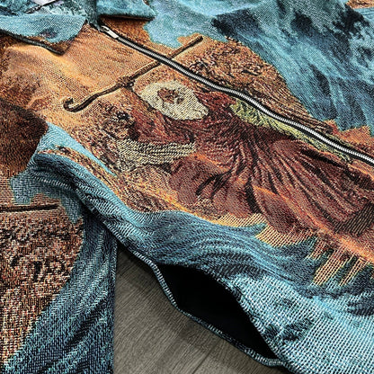 GOD'S KINGDOM TAPESTRY TEE