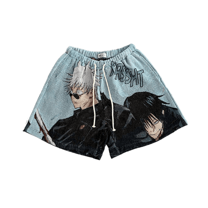 GOJO VS TOJI TAPESTRY SHORTS