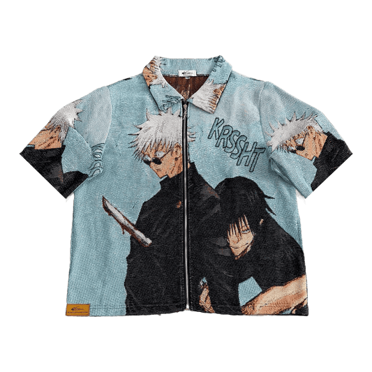 GOJO VS TOJI TAPESTRY TEE